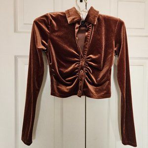 Beautiful velure top, size Xs
